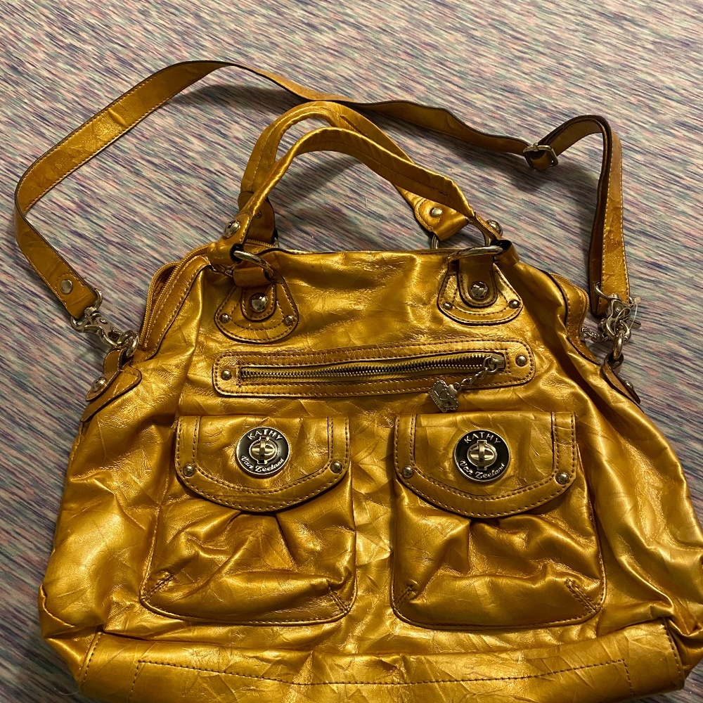 Gold Kathy Van Zeeland bag